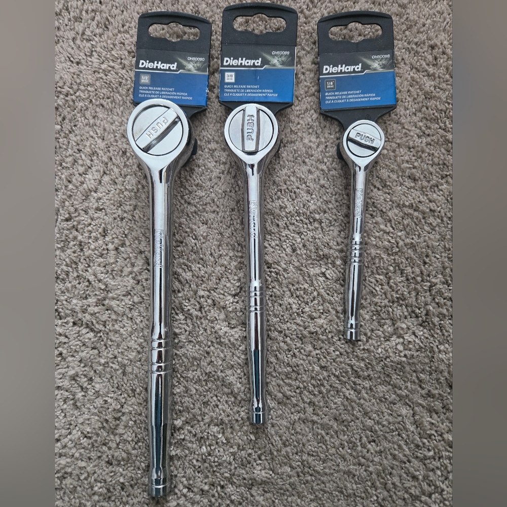 DieHard 3 Piece Ratchet Set